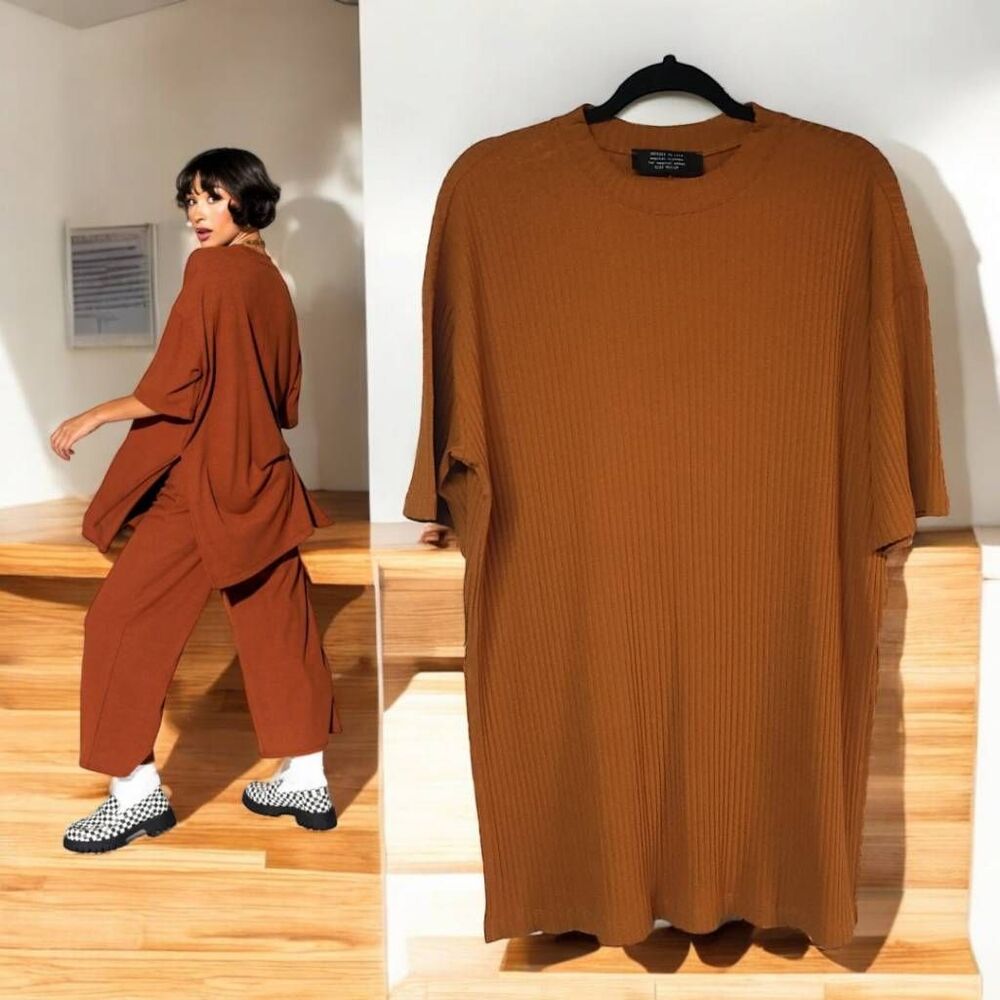 Dressed in LALA Lex ribbed TOP ONLY